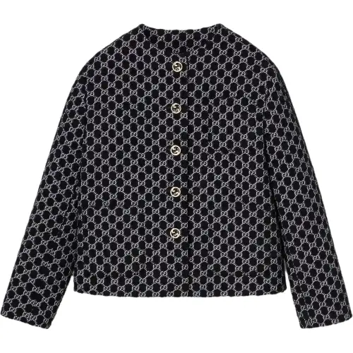 GUCCI SS24 Jackets & Coats Women's Black White