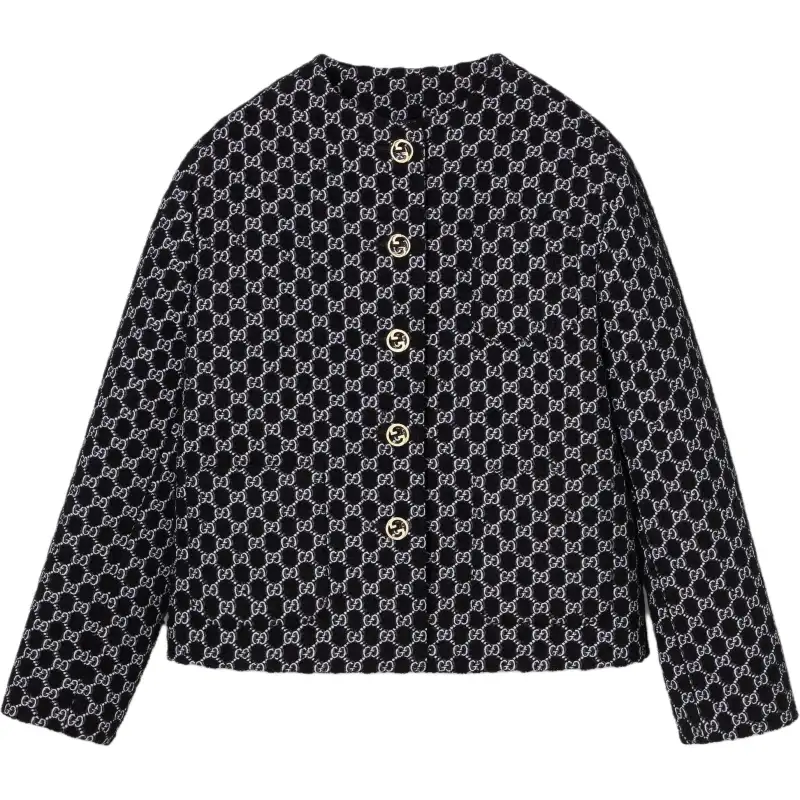GUCCI SS24 Jackets & Coats Women's Black White