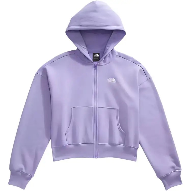 THE NORTH FACE Women's Evolution Full Zip Hoodie Cropped Coat Women's Noble Purple