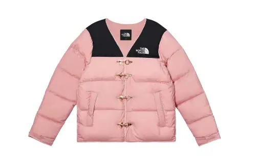 THE NORTH FACE 1996 Collection Down Jacket Women's Black Pink