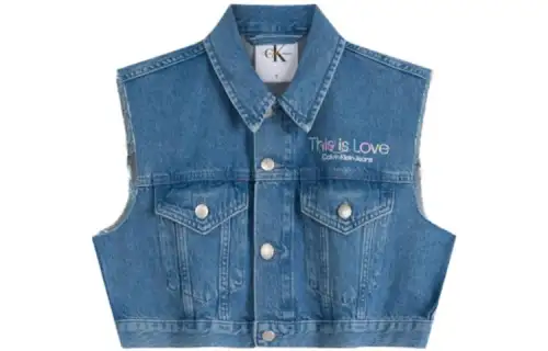 CALVIN KLEIN Cropped Coat Women's