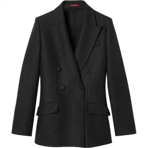 GUCCI FW24 Business Suit Coat Women's Dark Gray