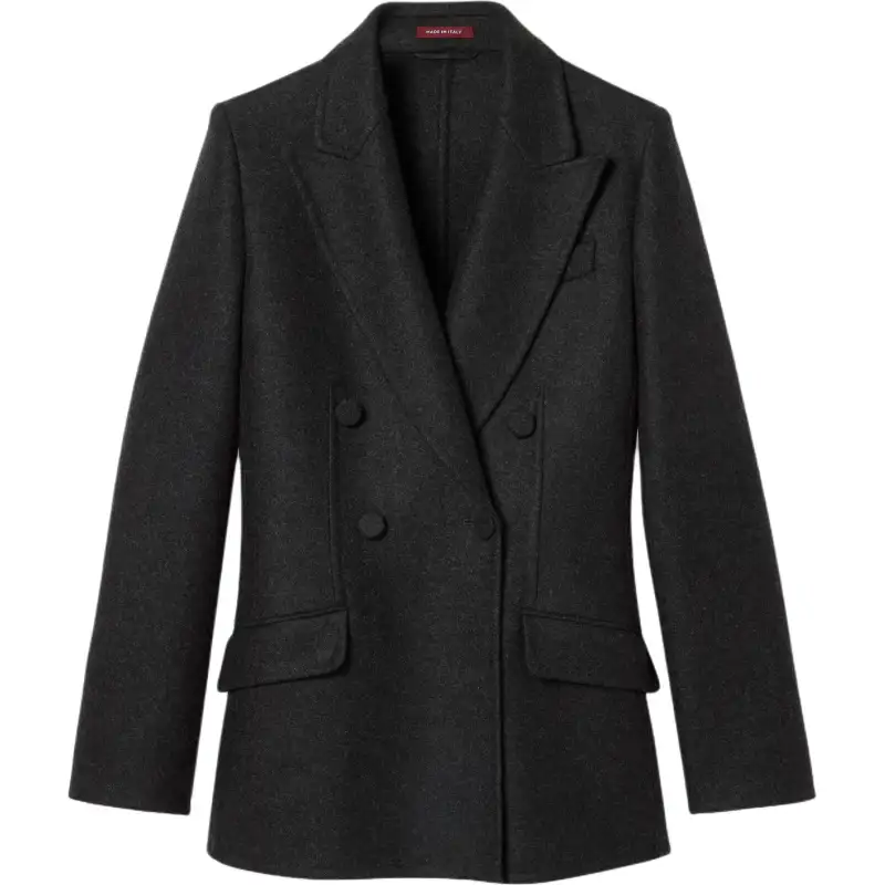 GUCCI FW24 Business Suit Coat Women's Dark Gray