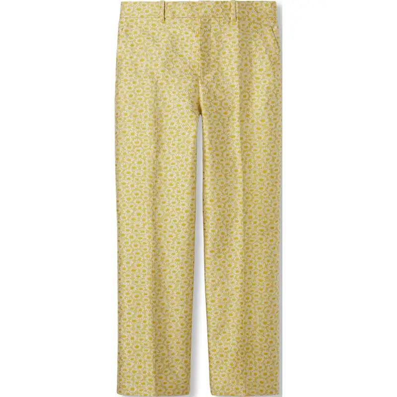 GUCCI SS25 Casual Pants Women's Yellow