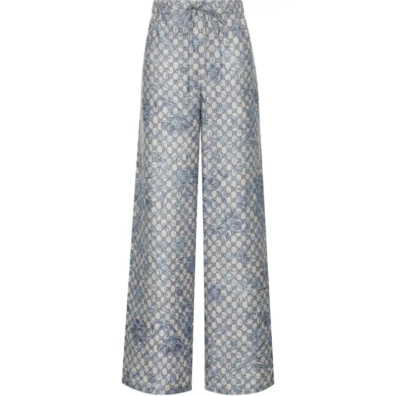 GUCCI Casual Pants Women's Blue