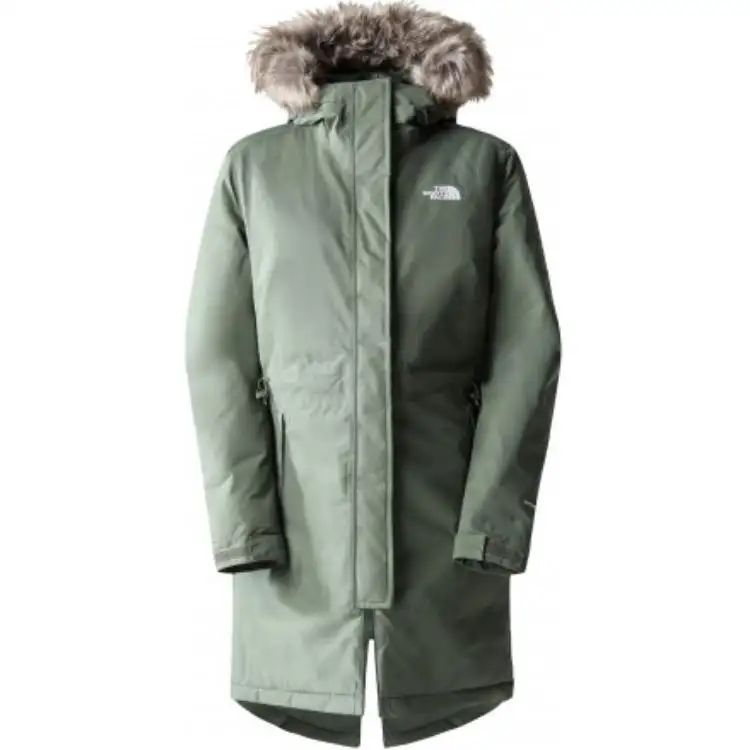 THE NORTH FACE Zaneck W RECYCLED THYME Parka Coat Women's Green