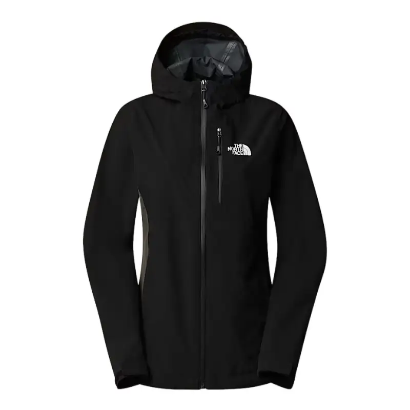 THE NORTH FACE Hiking Waterproof, Windproof, And Breathable Windbreaker Jacket Women's Black