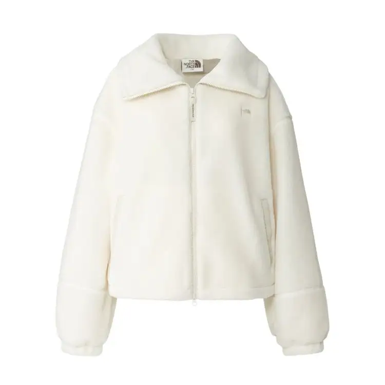 THE NORTH FACE FW24 Velvet feel Coat Women's Ivory