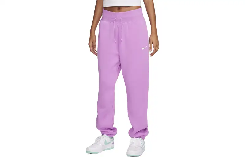 Nike Knitted Sweatpants Women's Violet