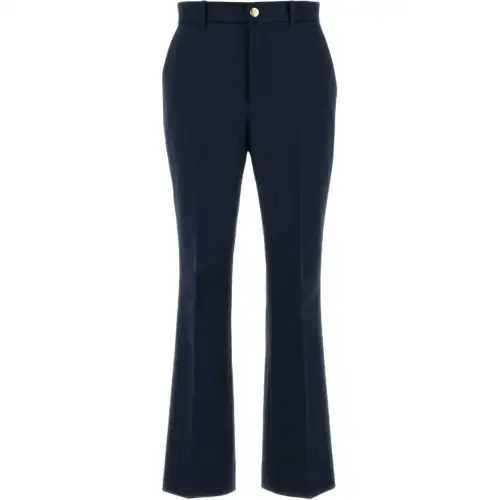 Gucci Logo Embroidery Pants