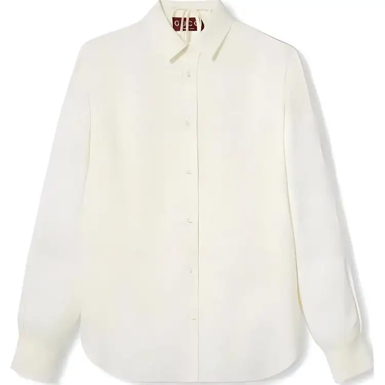 GUCCI Self Tied Jacquard Shirt
