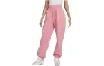 Nike Knitted Sweatpants Women's Pink Moderate Other