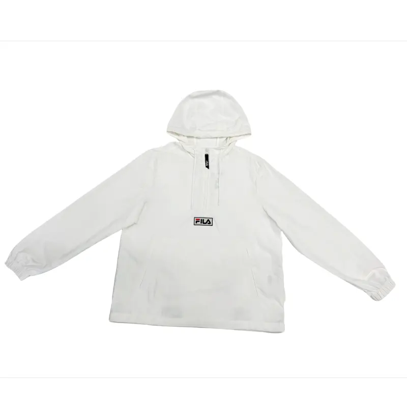 FILA Jackets Women's White Hooded Thin Soft Shell