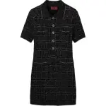GUCCI FW24 Short Sleeved Dress Women's Black