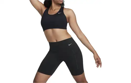 Nike Universa Women's Medium-Support Mid-Rise 8' Biker Shorts With Pockets