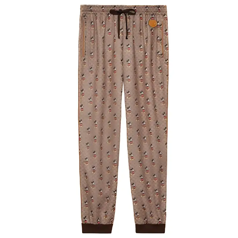 GUCCI x Disney FW22 Knitted Sweatpants Women's Brown