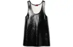 GUCCI GG debossed Leather Minidress