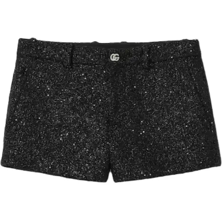 GUCCI Casual Shorts Women's Black