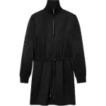 GUCCI Monogrammed Drawstring Dress