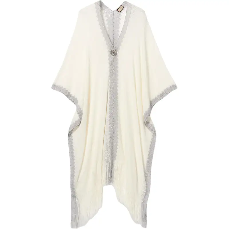 GUCCI Long Sleeved Dress Women's Ivory White