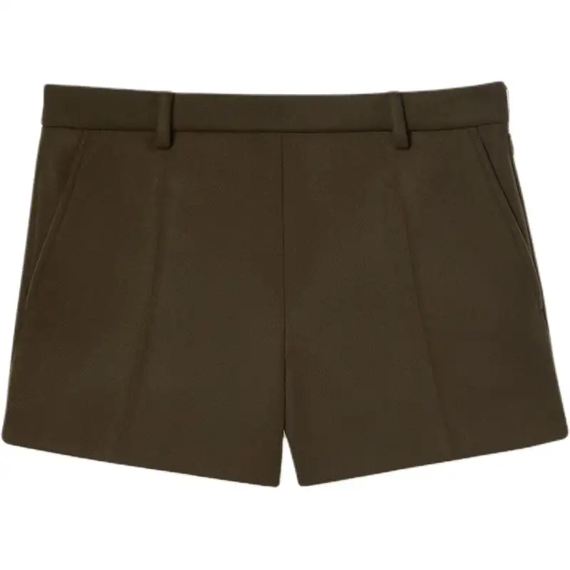 GUCCI Casual Shorts Women's Olive Green