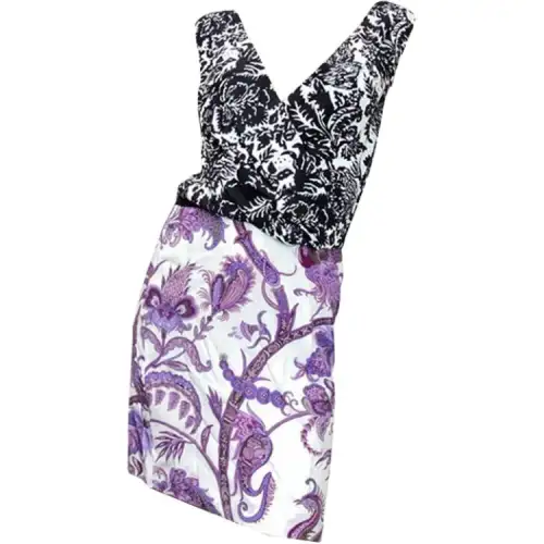 GUCCI Sleeveless Dress Women's Multicolor