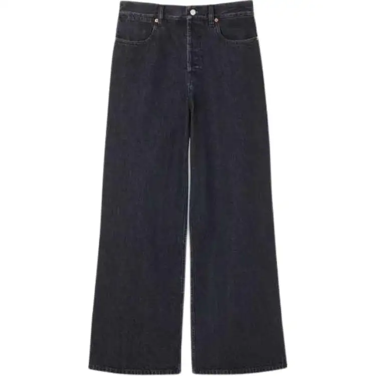 Gucci Wide Leg Denim Jeans