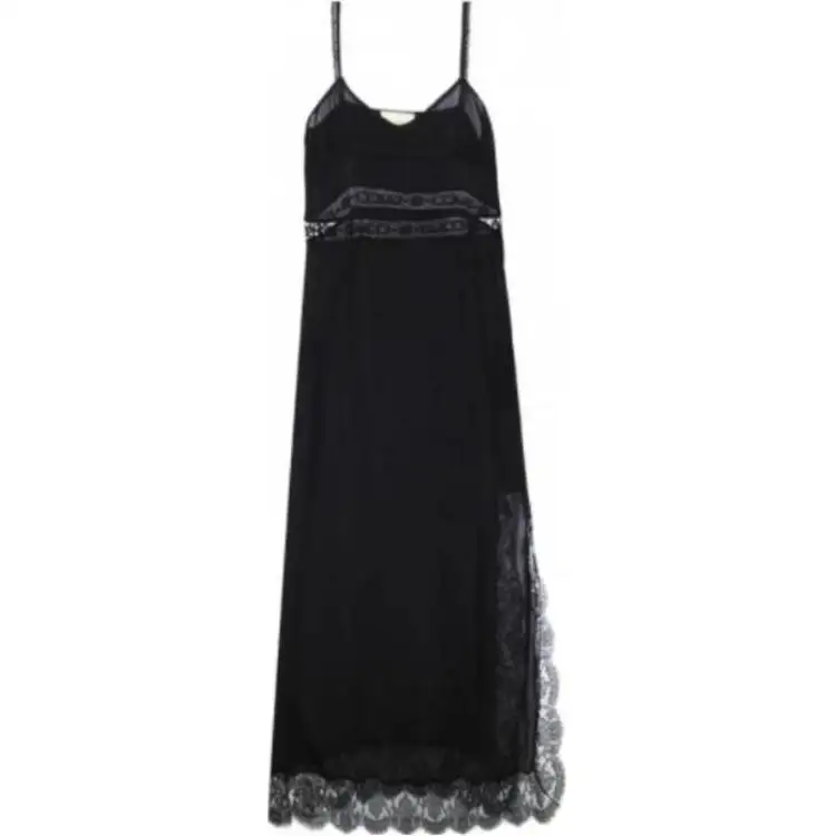 GUCCI Slip Dresses Women's Black