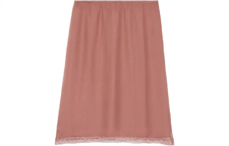 GUCCI Lace Trim Detail Midi Skirt