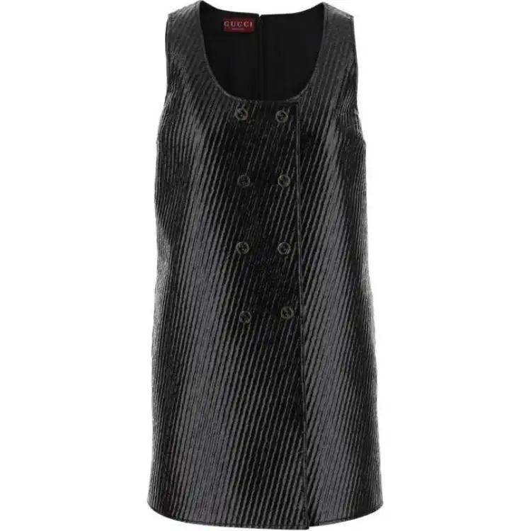 GUCCI Coated Mini Dress