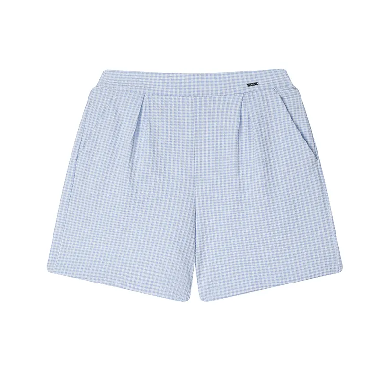 FILA Lifestyle Casual Shorts Women's Ice Heart Blue