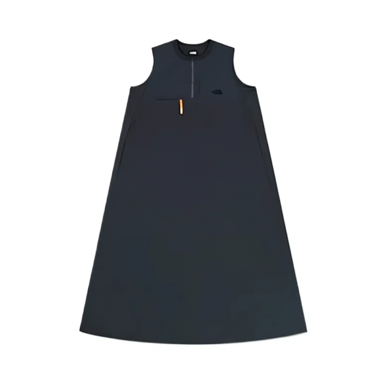 THE NORTH FACE SS25 Sleeveless Dress Women's Ink Carbon Gray
