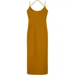 GUCCI Slip Dress Women's Yellow