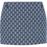 GUCCI Gg Shadow Bouclé Mini Skirt
