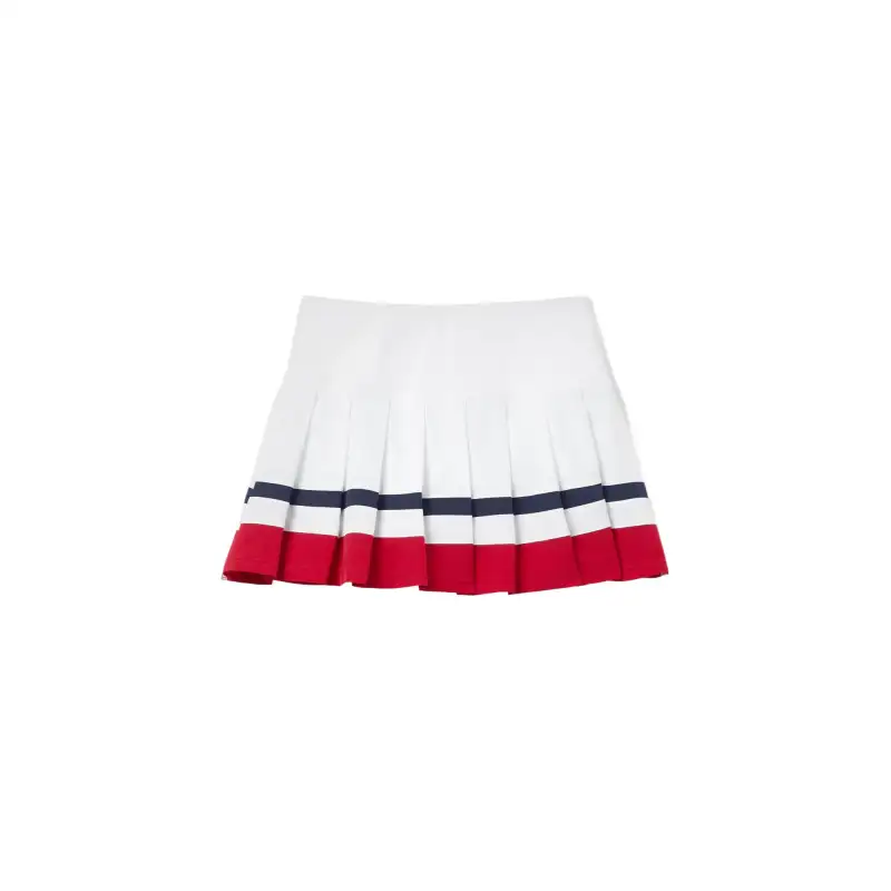 FILA Casual Short Skirts Women's White Dark Red Marine Blue