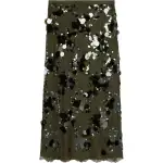 GUCCI Laced All Over Sequinned Skirt