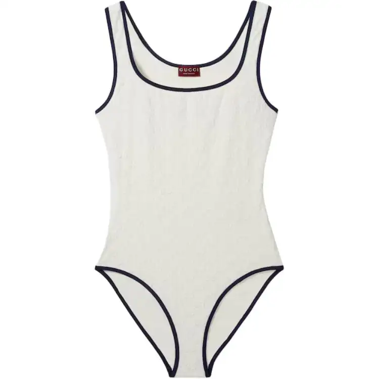 GUCCI Gg Terrycloth Swimsuit