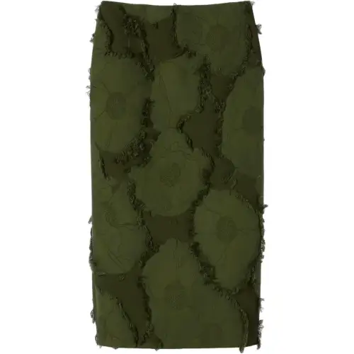 GUCCI Wool Blend Fil Coupé Mini Skirt