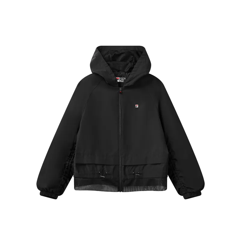 FILA Jackets Women's Jet Black Hooded Moderate Other