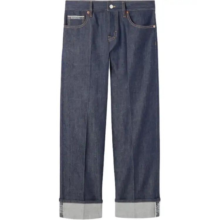 GUCCI Denim Pants With GUCCI Selvedge
