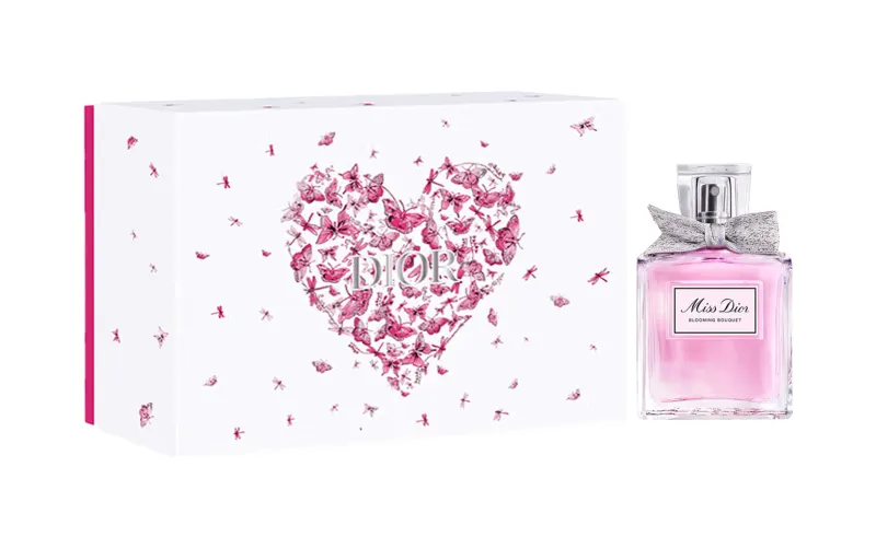 DIOR Perfume, floral gift box, white musk, 30 ml, 50 ml, 100 ml, Birthday gift