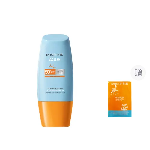 Mistine Brightening moisturizing refreshing sun protection cream, UF-protection, SPF50, 40 ml, 60 ml, 90 ml