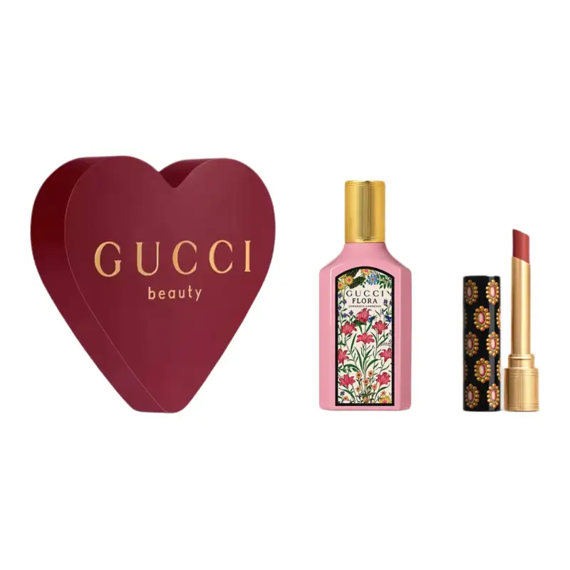 GUCCI Gucci, perfume, lipstick, gift box, set with jasmine