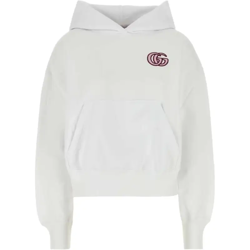 Gucci Logo Embroidered Hoodie