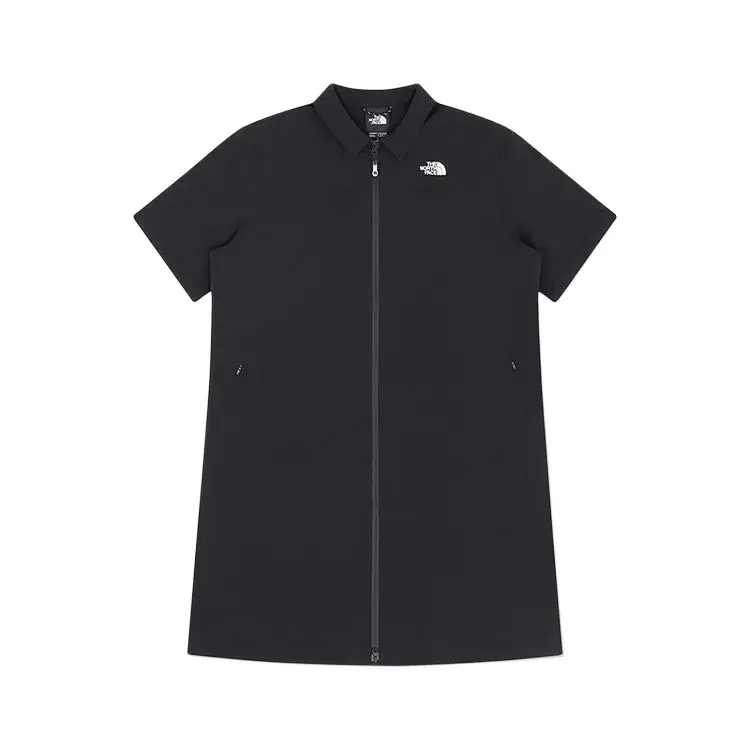 THE NORTH FACE Urban Exploration Short Sleeved Dress Women's Cosmic Black