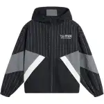 Li Ning, comfortable thin hoody, sports black trench coat