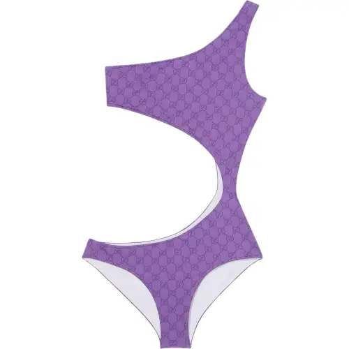 GUCCI FW25 One piece Swimsuit Women's Light Purple