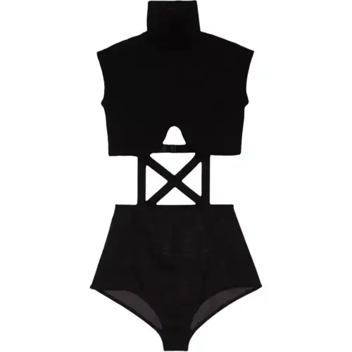 GUCCI Harness Bodysuit Black