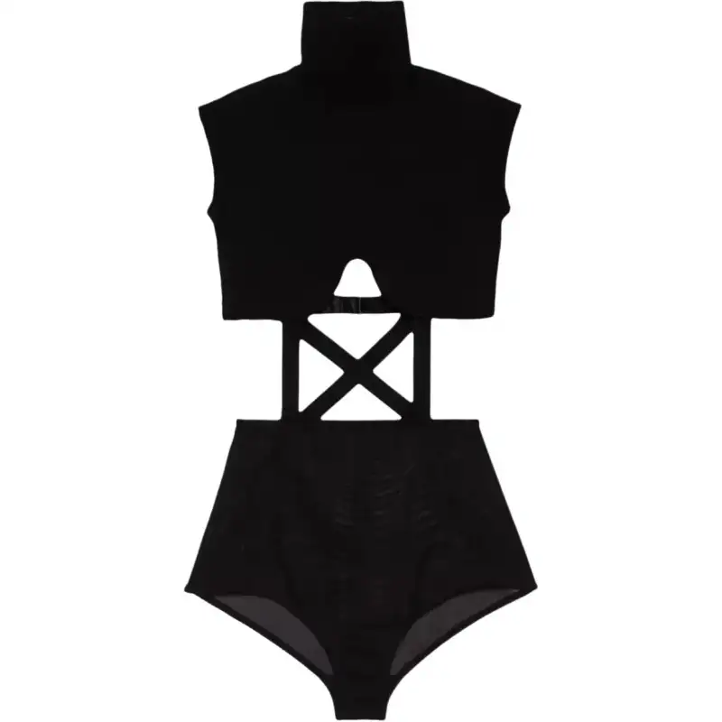 GUCCI Harness Bodysuit Black
