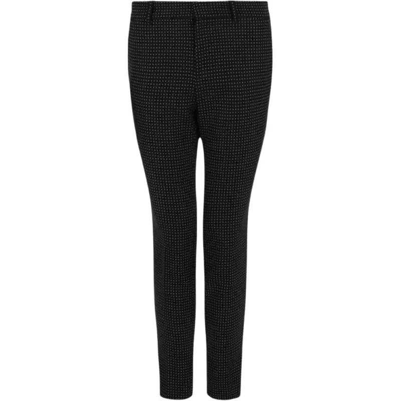 GUCCI Pin Dot Printed Skinny Pants Black Multi